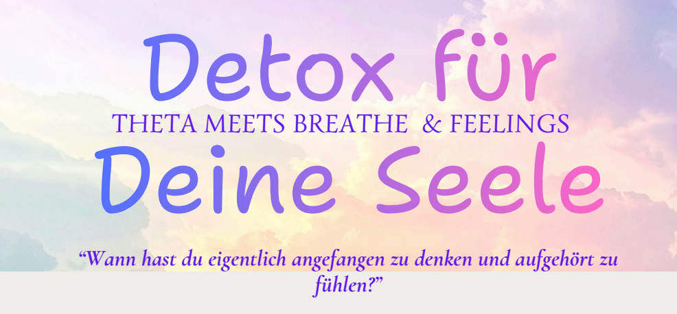 Veranstaltung: Detox für Deine Seele